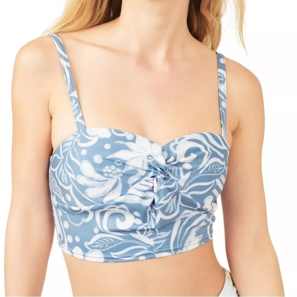 NWT Free People Movement Double Take Printed Crop Tank - Picture 5 of 9
